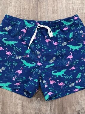 Chubbies Swim Trunks Boys Size L 14/16 EUC